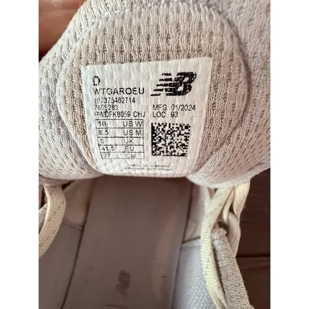 New Balance Fresh Foam Garoe Shoes Womens Sz 10 Sea Salt Linen Mesh Sneaker